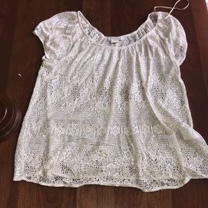 Lucky Brand small sheer top